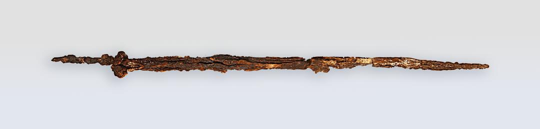 St Patrick's Isle Pagan Lady Burial iron rod