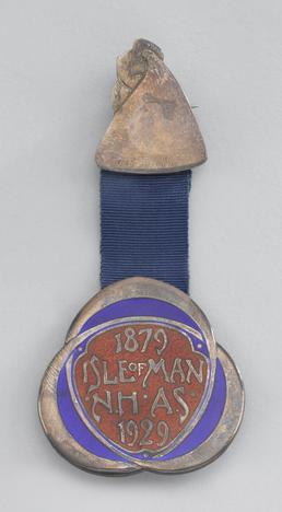 Jubilee silver medal of the Isle of Man…