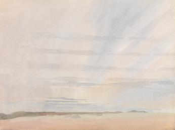 Sunlight through grey skies