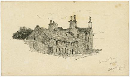 Building near Castletown by Archibald Knox