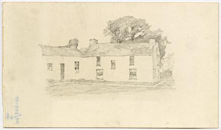 Group of cottages by Archibald Knox