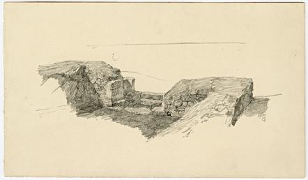 Peel Castle by Archibald Knox