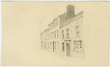 Town buildings by Archibald Knox