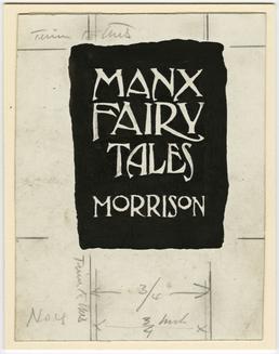 Illustration by Archibald Knox for Sophia Morrison's 'Manx…