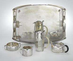 Liberty Cymric coffee and tea service designed by…