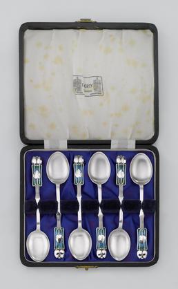 Set of silver teaspoons designed by Archibald Knox…