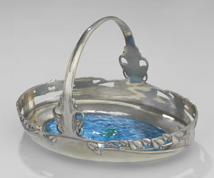 Liberty Tudric basket designed by Archibald Knox