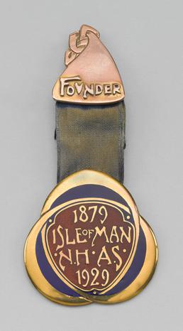 Founder's gold medal of the Isle of Man…