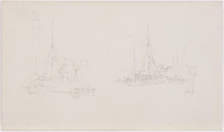 Small studies of boats in Douglas Harbour