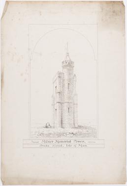 Design for proposed Milner Memorial Tower