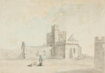 St Germain's Church, Peel Castle in the Isle…