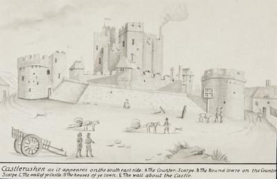 Castle Rushen as it appeares on the south…