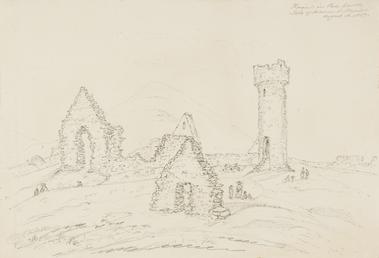 Ruins in Peel Castle, Isle of Man