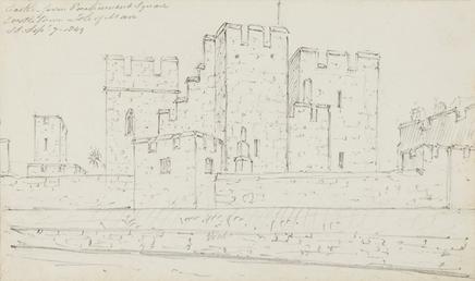 Castle from Parliament Square, Castletown, Isle of Man