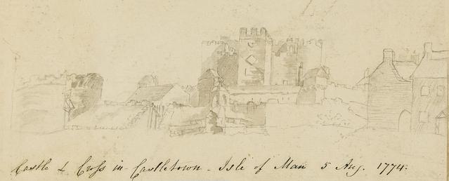 Castle & Cross in Castletown, Isle of Man
