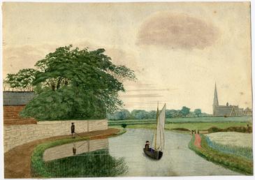 Canal at Linacre, Bootle