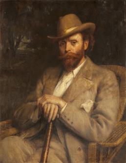Portrait of Sir Hall Caine