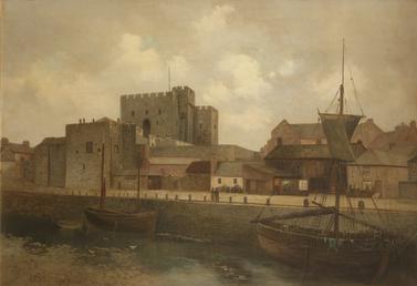 Castle Rushen and Harbour