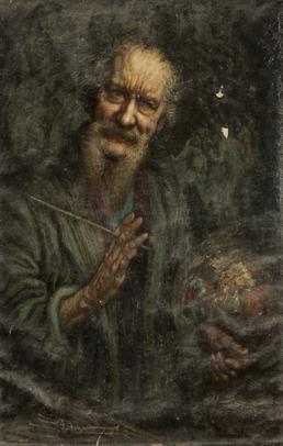 Self portrait of Thomas Arthur Bridson