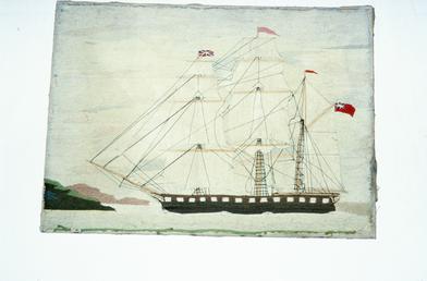 Sailor's woolwork made by Thomas Shimmin