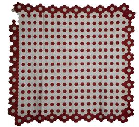 Hexagon Patchwork Quilt (unfinished)