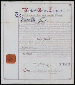Order declaring Henry Kissack to be the Deputy…