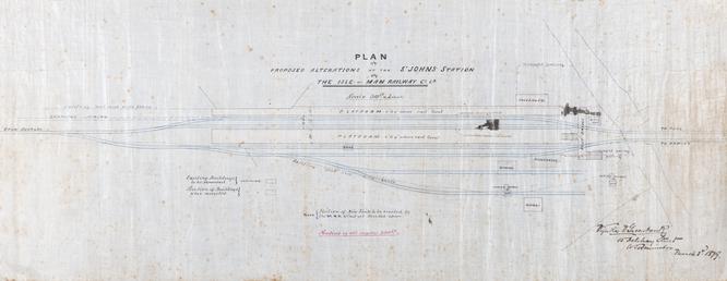 Plan of Isle of Man Railway proposed alterations…