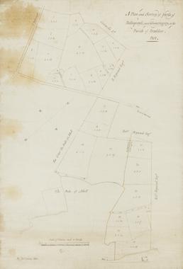 A Plan and Survey of parts of Ballaquayle,…