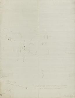Sketch of the Calf of Man showing Port…