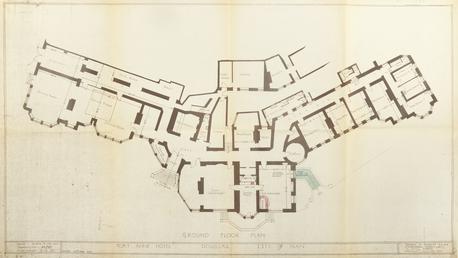 Plan of proposed structural alterations, Fort Anne Hotel,…