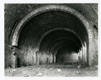 The inside of Ballacorey brickworks, Andreas