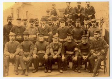 Members of the Castletown Volunteer Life Corps