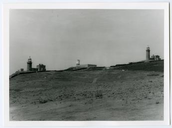 The three lighthouses on the Calf of Man