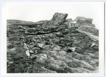 Construction on Caigher Calf of Man