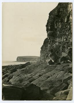 Cliffs near the Calf