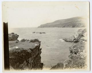 The Calf, from cliffs at the Sound