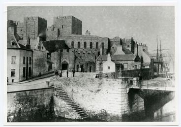 Castle Rushen prior to present police station