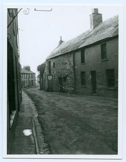 Queen Street, Castletown looking from St Mary's Church…