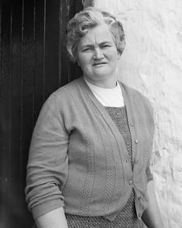 Mrs Mildred Kennaugh (nee Corlett),  Moaney Farm, Ballamodha