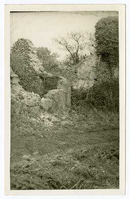 Ruins of cottage lived in by Annie Kneale,…