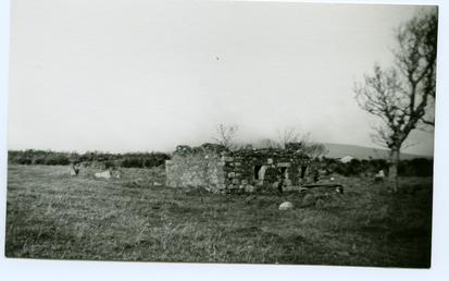 Remains of Tholtan cottage near Grenaby