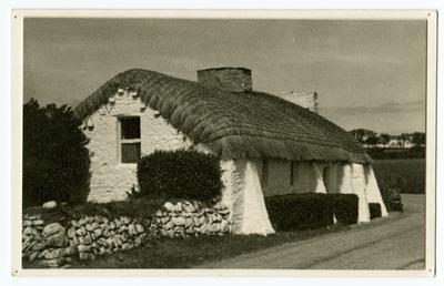 Thatched cottage near Cranstal, Bride