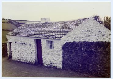 Cregneash Front view of Smithy