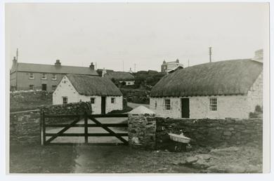 Cregneash Harry Kelly's cottage & the Turner's house