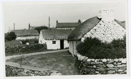 Cregneash Harry Kelly's cottage and the lathe shed