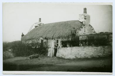 Cregneash Thatching Crebbin's Cottage by Mr E Dawson…