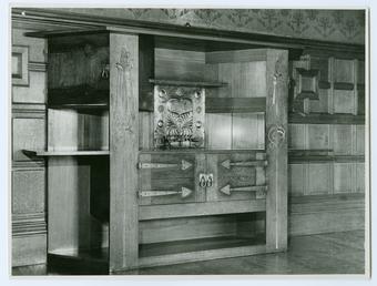 Dining room cabinet, Glencrutchery House, Douglas