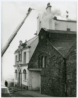 Fire at Okell's Brewery, Douglas