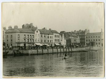 The Coffee Palace and North Quay, Douglas
