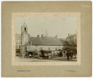 The Market Place and Old St Matthews church,…